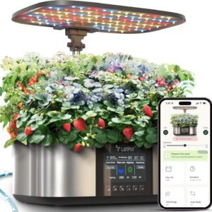 letpot lph max | smart indoor garden 21 pods – die zukunft des hydrokultur anzuchtsystems